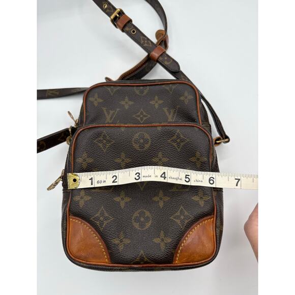 LOUIS VUITTON Vintage Amazon Crossbody Bag Repaired - Picture 15 of 16